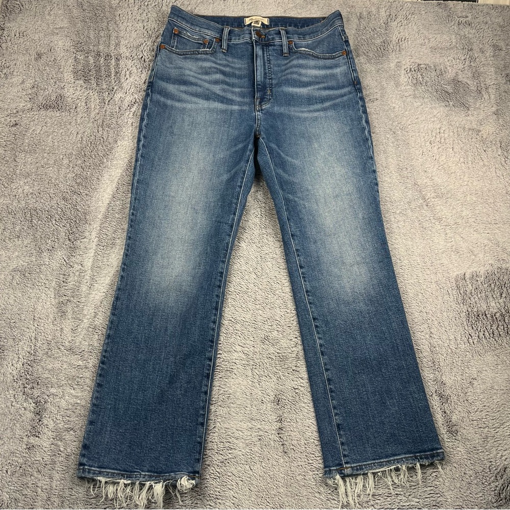 Madewell size 30 slim Demi boot Jean
